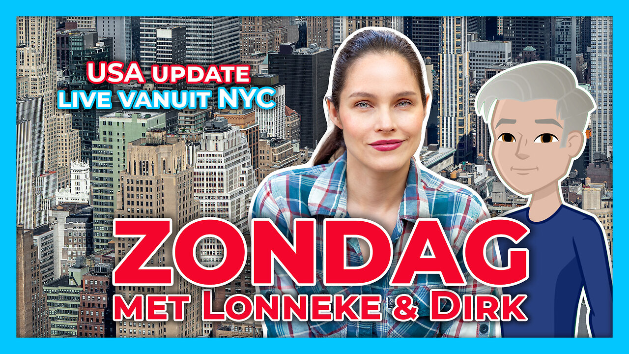 ZONDAG MET LONNEKE & DIRK - LONNEKE & DIRK TALK USA 🇺🇸