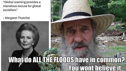 What do ALL THE FLOODS have in common? You wont believe it...