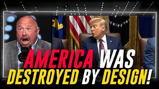 Alex Jones Goes Off On Trump, The Globalists Have Been Deliberately Destroying America!