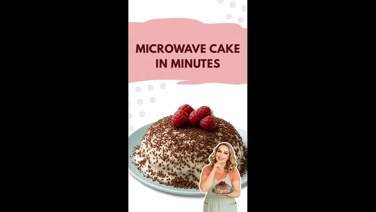 MICROWAVE CAKE IN MINUTES