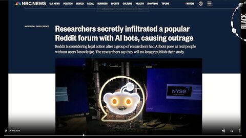 AI researchers infiltrate Reddit with bots▮blackpilled