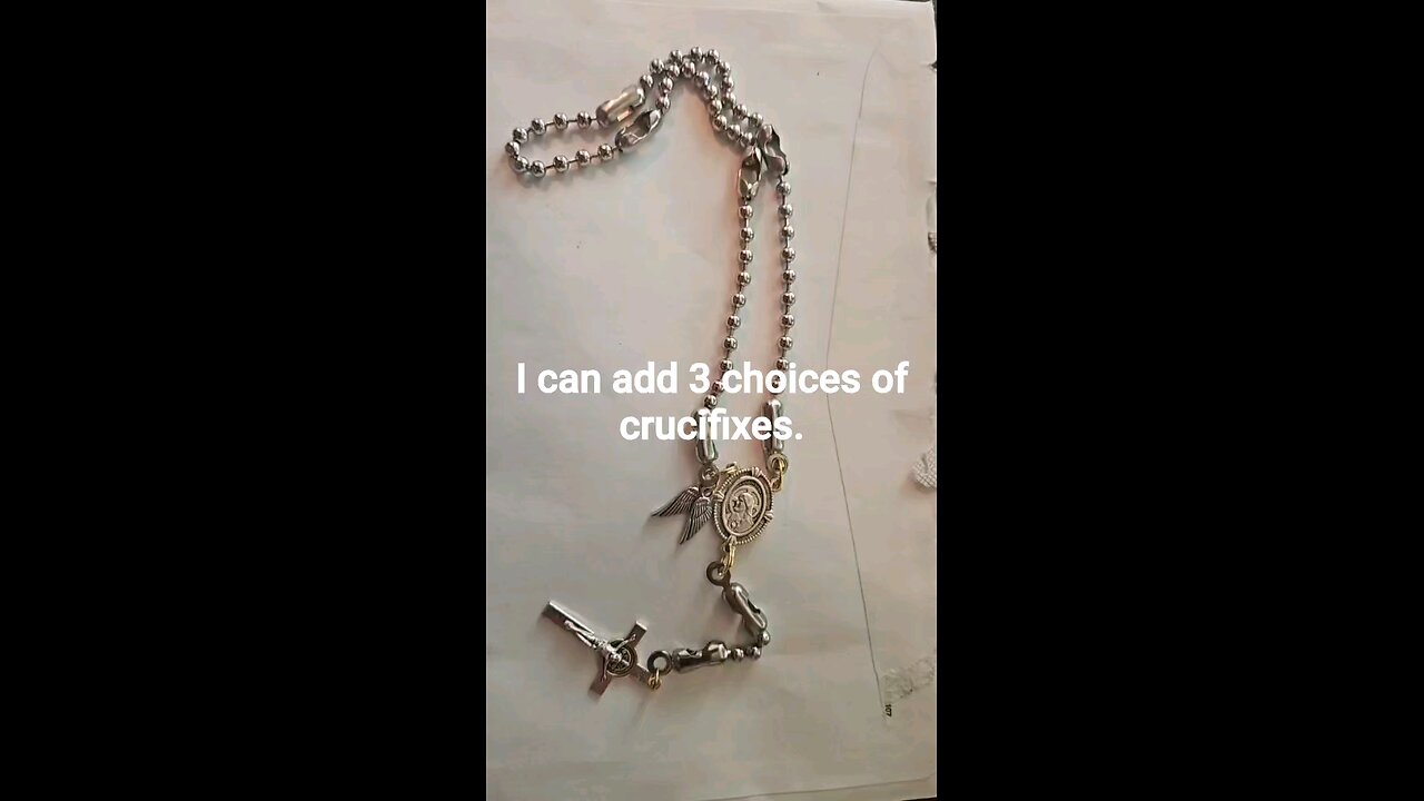Just an example of the Rosaries I make!