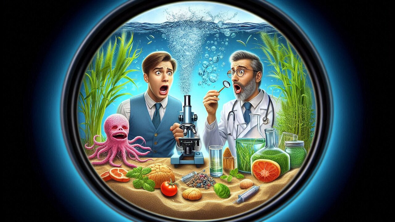 Shocking Truth in Water Under Microscope! 🚰🔬 (Herbs & Fasting Can Help)