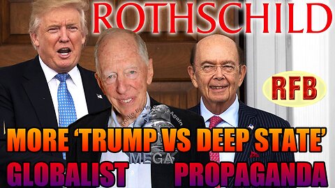 MORE GLOBALIST CRIME SYNDICATE "TRUMP VS DEEP STATE" PROPAGANDA | TRUMP "Is Making Sweeping Arrests" of The "Deep State" and "has reallocated 300TRILLION!!"