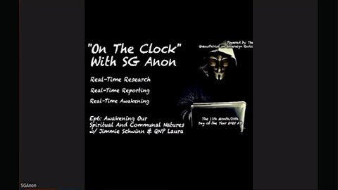 On - The - Clock - With SGAnon | Ep 6 | James Schwinn & QNP Laura on Spiritual Awakening (11/20/2025)