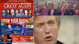 Donald J. Trump (1988 Interview) Shares the Power of Perseverance + Join Eric Trump At Clay Clark's September 25-26 Business Conference (Learn Branding, Marketing, Sales, Management, Finance, Etc.)