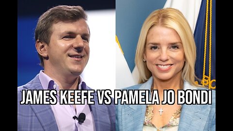 James O'Keefe vs PAM BONDI, Over the EPSTEIN Files