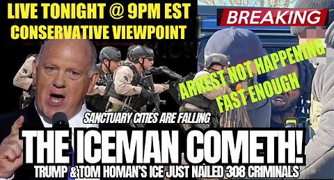 ILLEGAL MIGRANT CRIMINAL ARREST ARE NOT HAPPENING FAST ENOUGH!! TONIGHT LIVE AT 9PM EST.