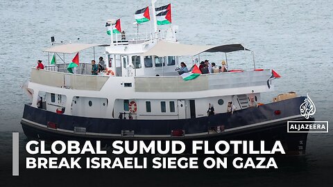 Gaza humanitarian flotilla departs Barcelona to break Israeli siege