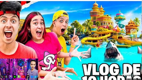 Reagindo a um influenciador do YouTube viajando pelo mundo.