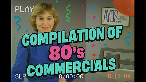 80s TV Throwback Compilation: 1984–1985 Commercials