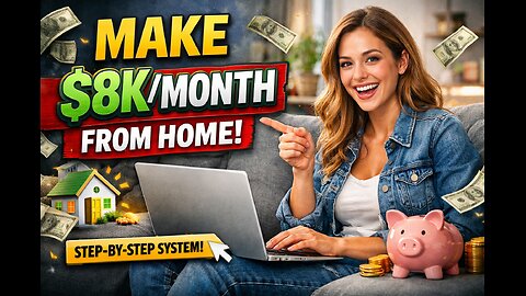 How I Make $8K/Month From Home