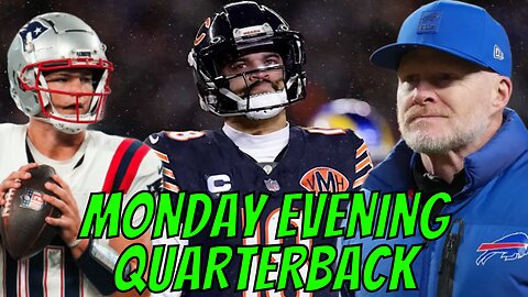 Monday Evening QB | Bears LOSE To Rams In OT, CJ Stroud STRUGGLES Vs Patriots, McDermott FIRED