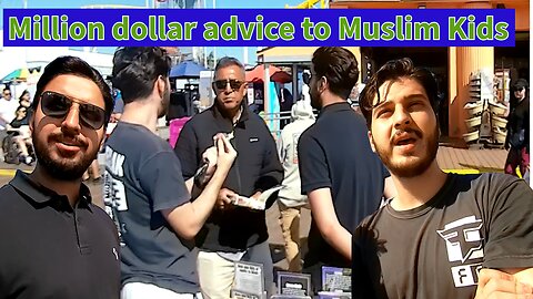 Million-dollar advice to Muslim kids.