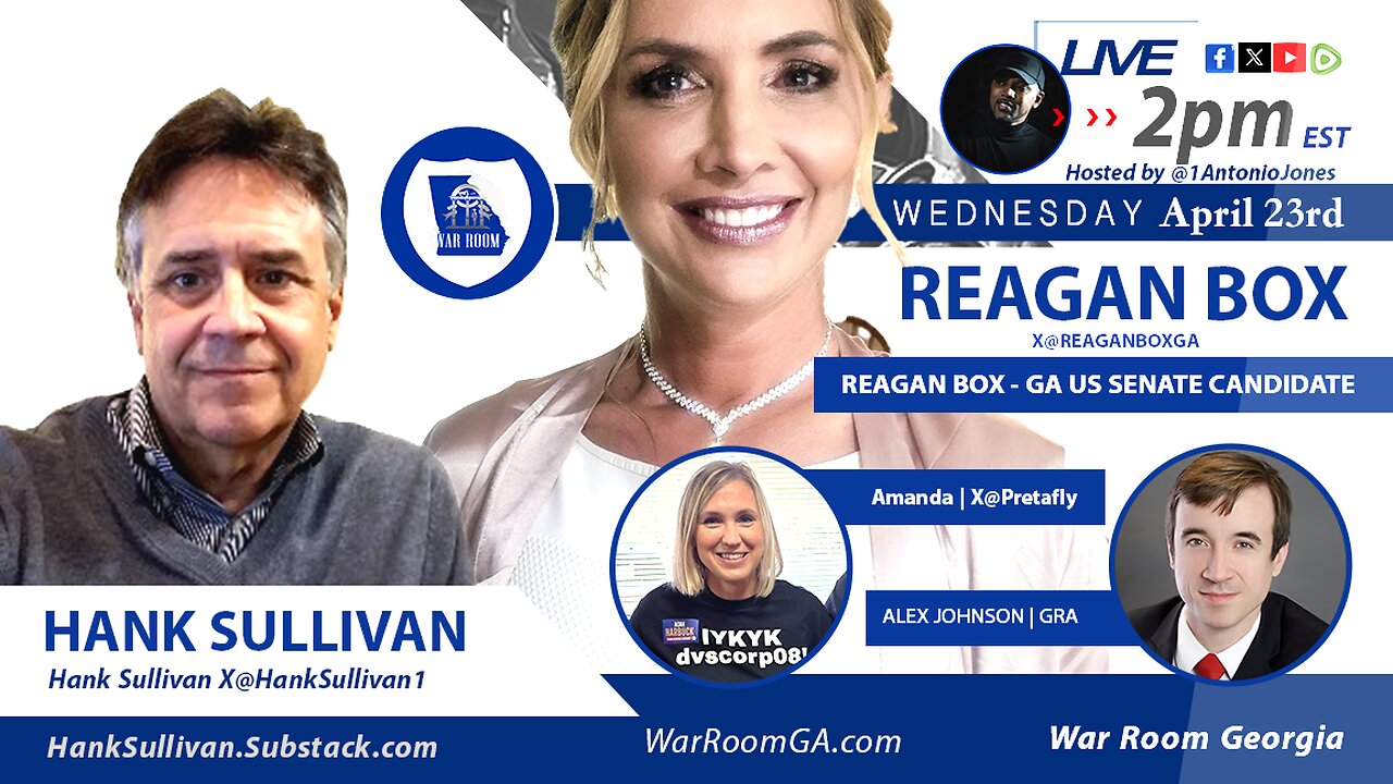 WAR ROOM GA - LIVE on War Room GA