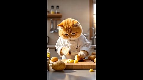 Only if my cat can cook like this