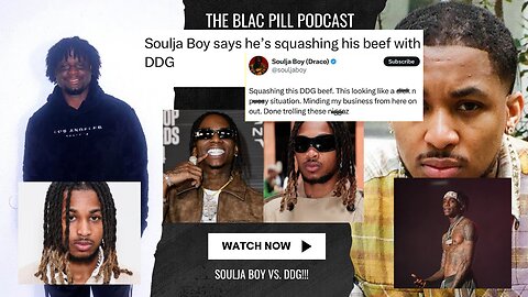 Soulja Boy says he's squashing beef with DDG after EMERGENCY MOTION filing against Halle