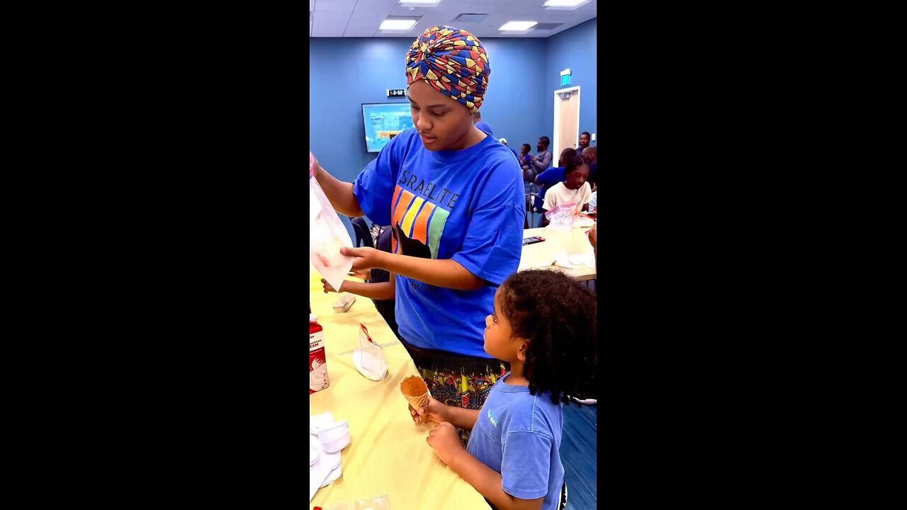 IUIC Cincinnati: Making Ice Cream With The Young Prophets & Princesses!
