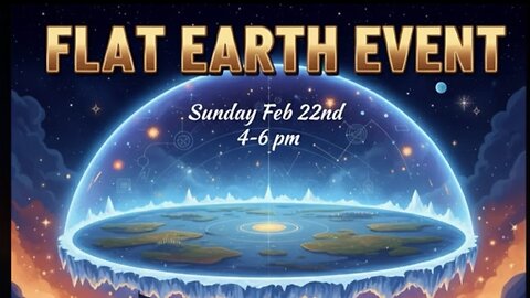 [upcoming] Flat Earth meetup Tampa Bay Florida February 22nd, 2026 with Nathan Thompson ✅