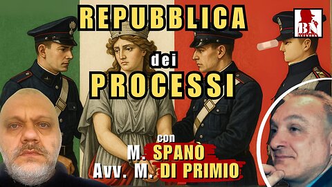 La REPUBBLICA dei processi | Il Punt🔴 di Vista del Sabato con M. SPANÒ, M. DI PRIMIO
