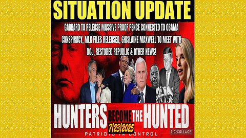 SG Anon. Juan O Savin ~ Situation Update 7/23/25 ~ Restored Republic > Judy Byington- Q+ White Hats