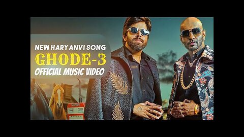Ghode 3 (Official Video) Masoom Sharma | Girik Aman | New Haryanvi Song 2025 |