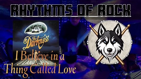 241 The Darkness - I Believe in a Thing Called Love - Drum Cover