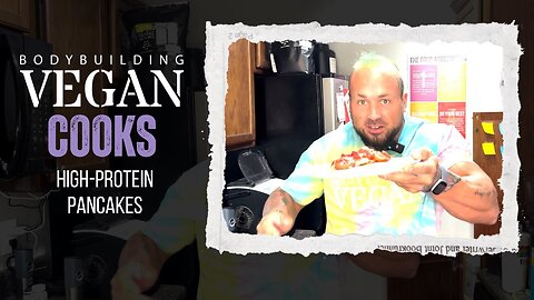 Delicious High-Protein Vegan Pancakes | Perfect For Fitness & Breakfast