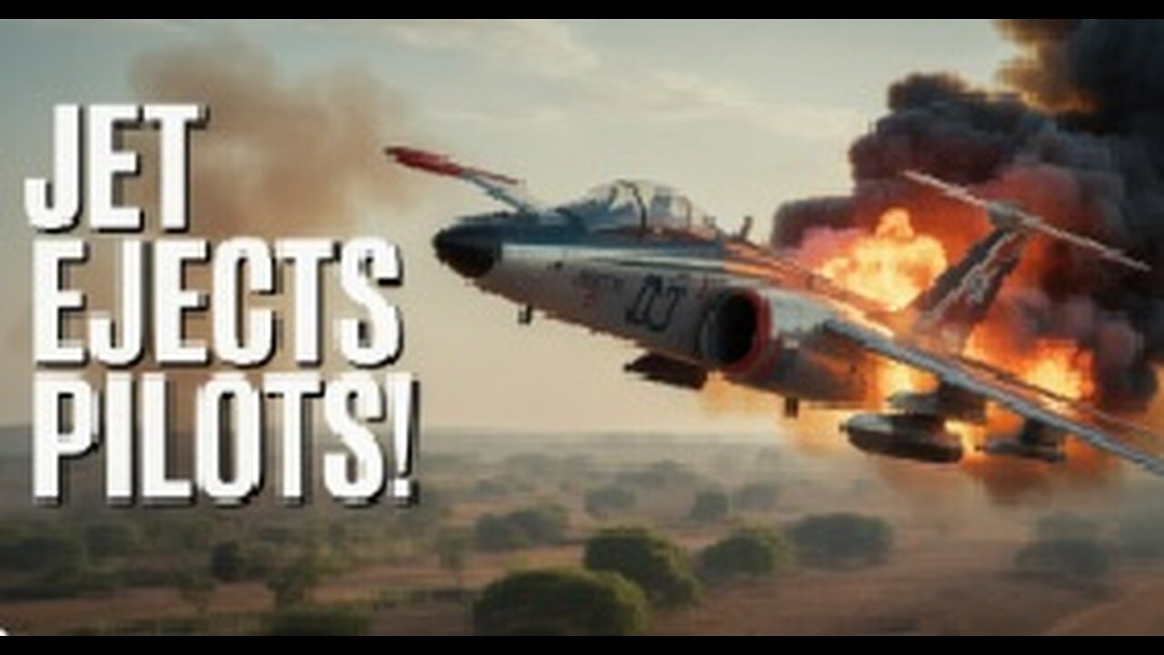 Miracle in the Sky: NAF Alpha Jet Crashes in Niger State – Pilots Eject.