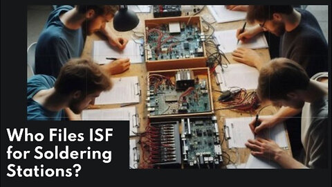 Maximizing Efficiency: Who Should File the ISF for Soldering Stations