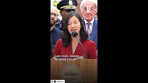 BOSTON REFUSES TO BACK DOWN TO CORRUPT AG BONDI & TRUMP ! Original content by @mayorwu Instagram.