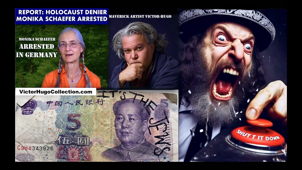 Alt News Media Shills Fail To Address Talmud Solutions To Jewish Problem Monika Schafer Victor Hugo