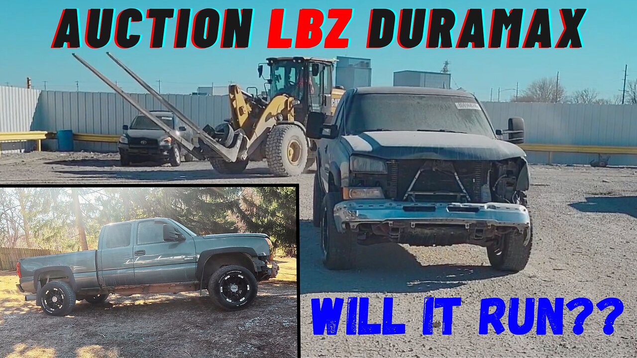 I bought a wrecked LBZ Duramax at the auction....how bad is it??