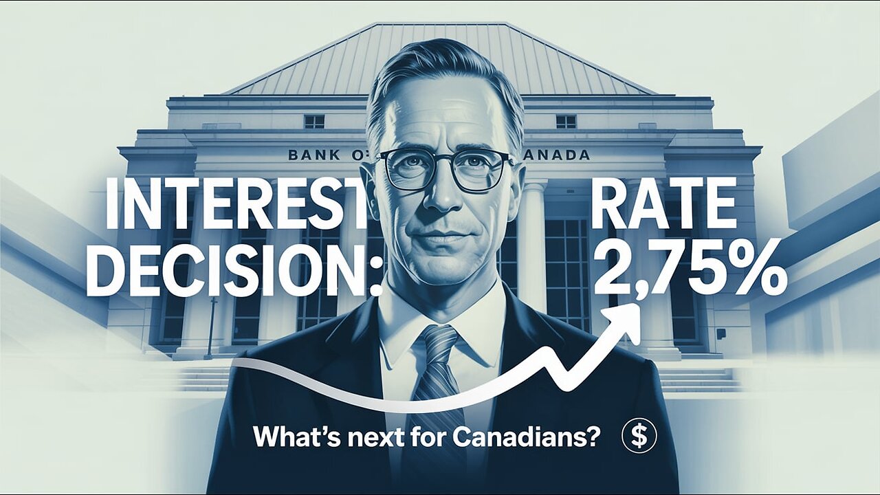 Bank of Canada Holds Rates at 2.75% | What It Means for Canadians in 2025