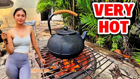 Today I am cooking Banana Flower Chicken