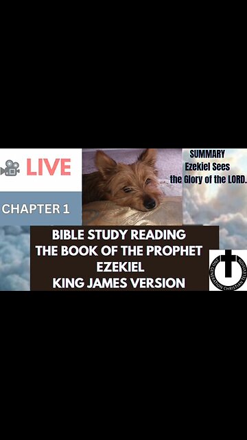 @2ndGCT is live! Ezekiel Chapter 1 KJV Ezekiel Sees the Glory of the LORD #streaminglive