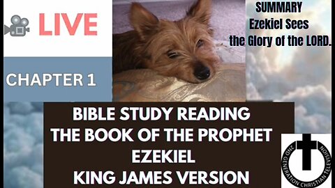 @2ndGCT is live! Ezekiel Chapter 1 KJV Ezekiel Sees the Glory of the LORD #streaminglive