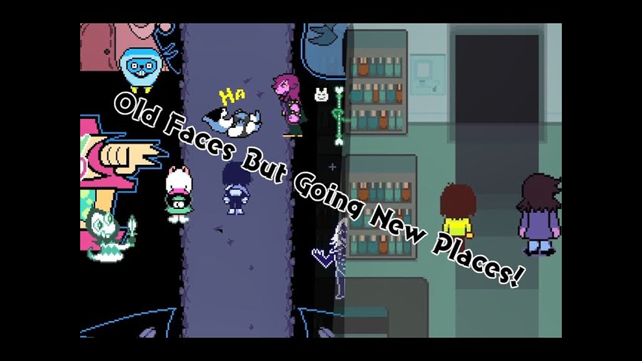 Deltarune Chapter 2 ll A 28 Year Old Seeing The Same Faces But Different Places!! Pt 01