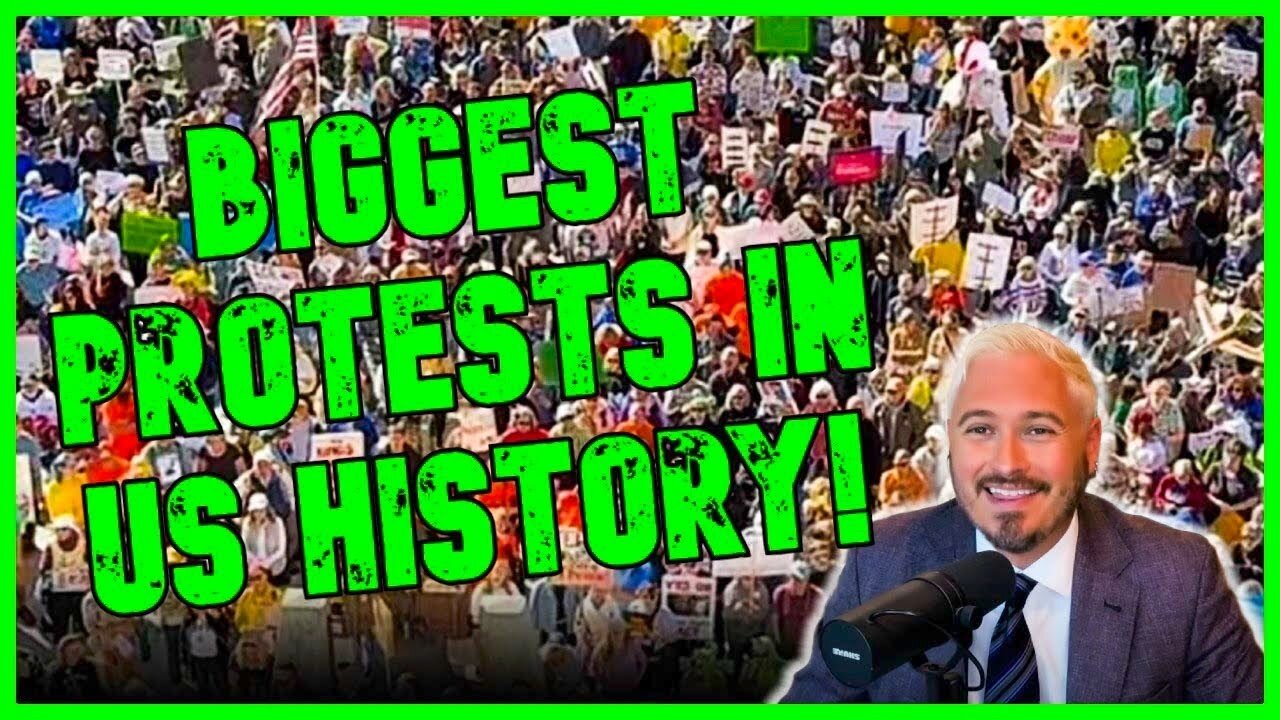 ‘BIGGEST PROTEST IN HISTORY!’: ‘No Kings’ ERUPTS As Trump Approval COLLAPSES To RECORD LOW