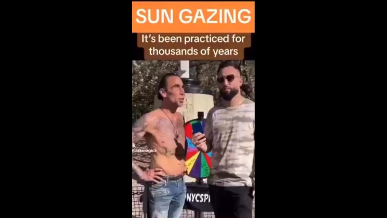 Sun Gazing
