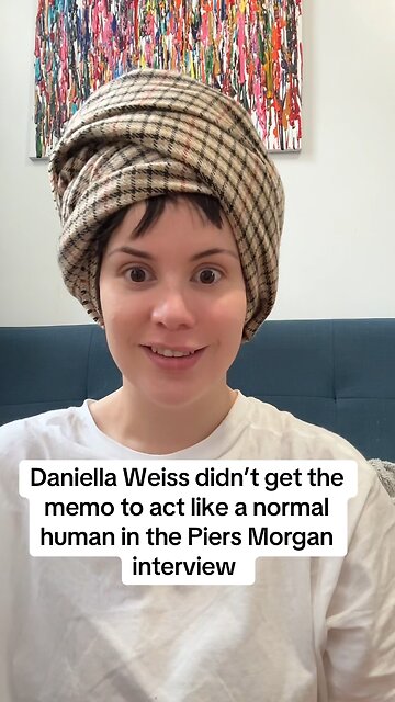 Piers Morgan was NOT Expecting Daniella Weiss to be THIS Honest