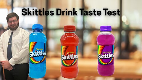Skittles Drink Taste Test