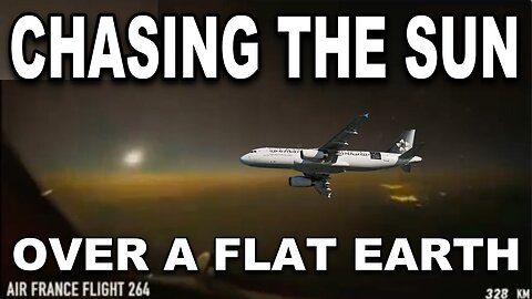 Seoul to Paris over a Flat Earth