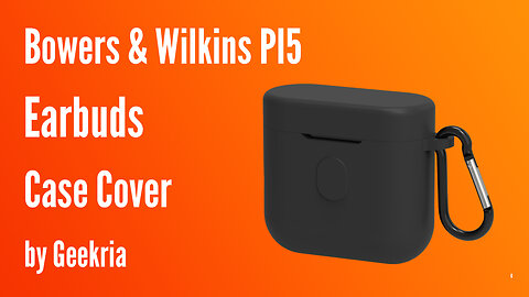 Bowers & Wilkins PI5 Earbuds Case Cover | Geekria