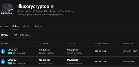 ILLUSORYCRYPTO FREE SIGNALS