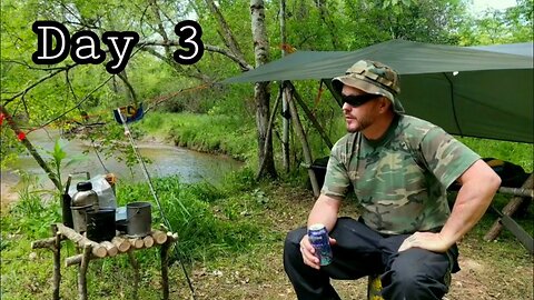 Solitude - 4 Days in the Bush - Day 3 - Trail Coffee/Bushcraft Table