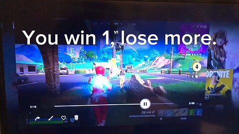 Fortnite Blitz Royale with the Red Ranger