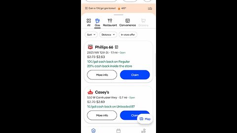 Upside App is great for Cashback