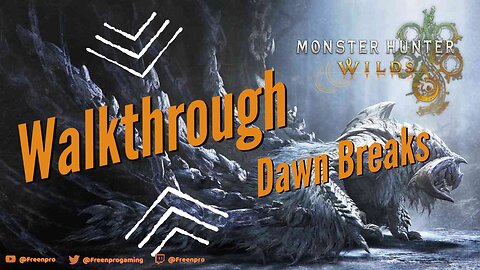 🔴Live - Monster Hunter Wilds Walkthrough: Dawn Breaks Part 9