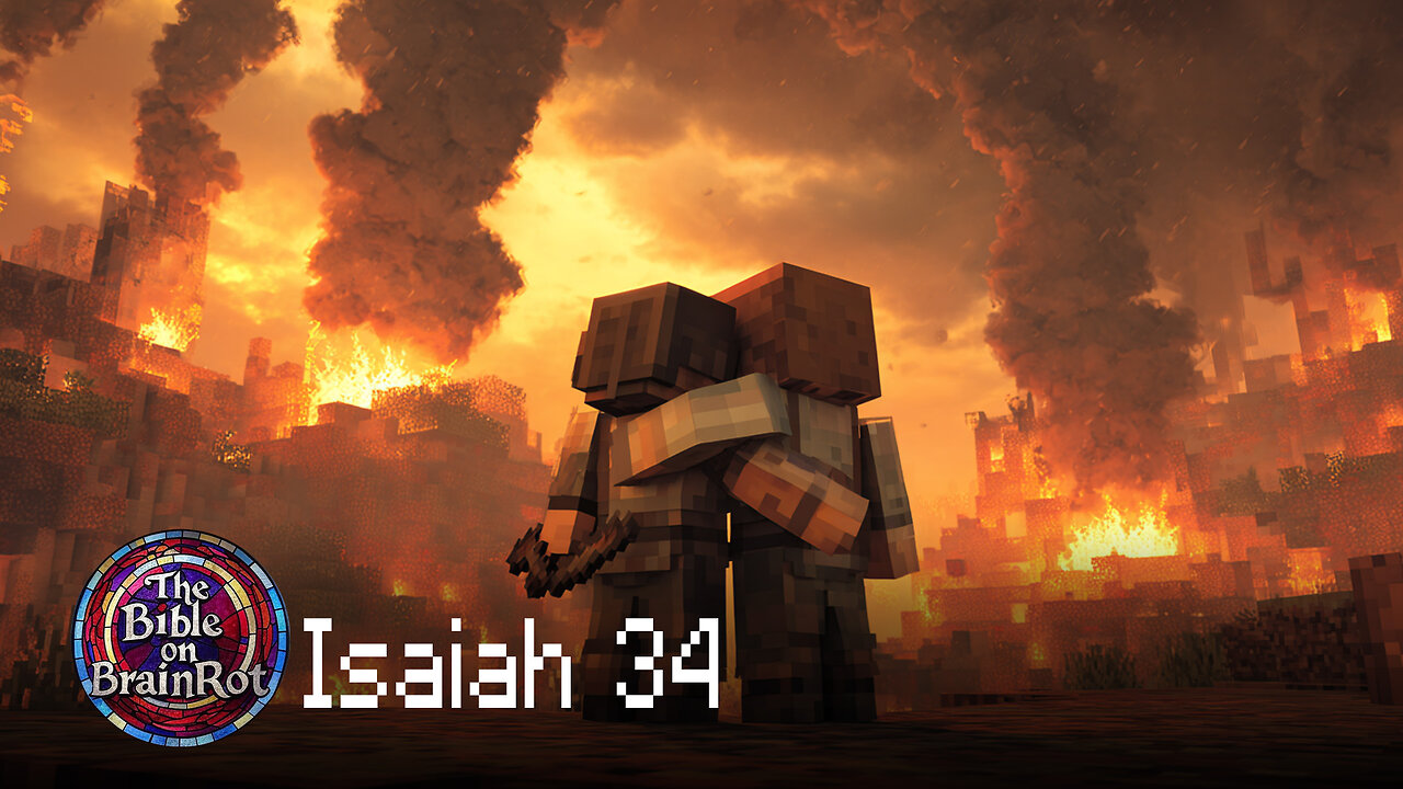 Isaiah 34 – God’s Wrath on the Nations | The Bible on BrainRot